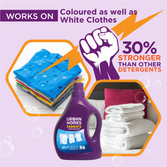 liquid detergent works on coloured as well as white clothes is more stronger than any other liquid detergent available in the market 